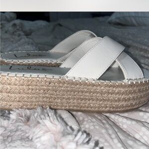 Lulus sandals/slides
